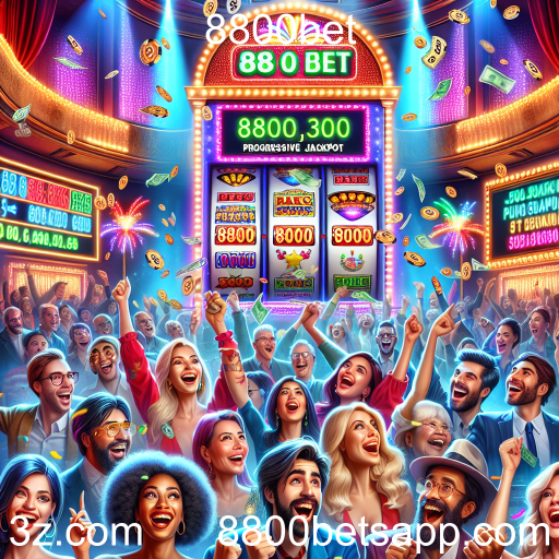 A Emoção dos Jackpots Progressivos no 8800bet