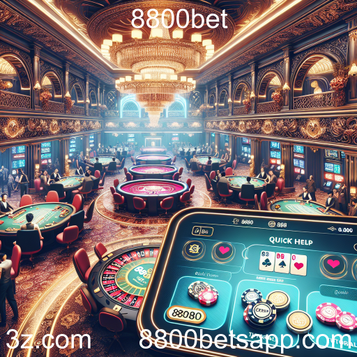 Descubra a Categoria 'Ajuda Rápida' do 8800bet